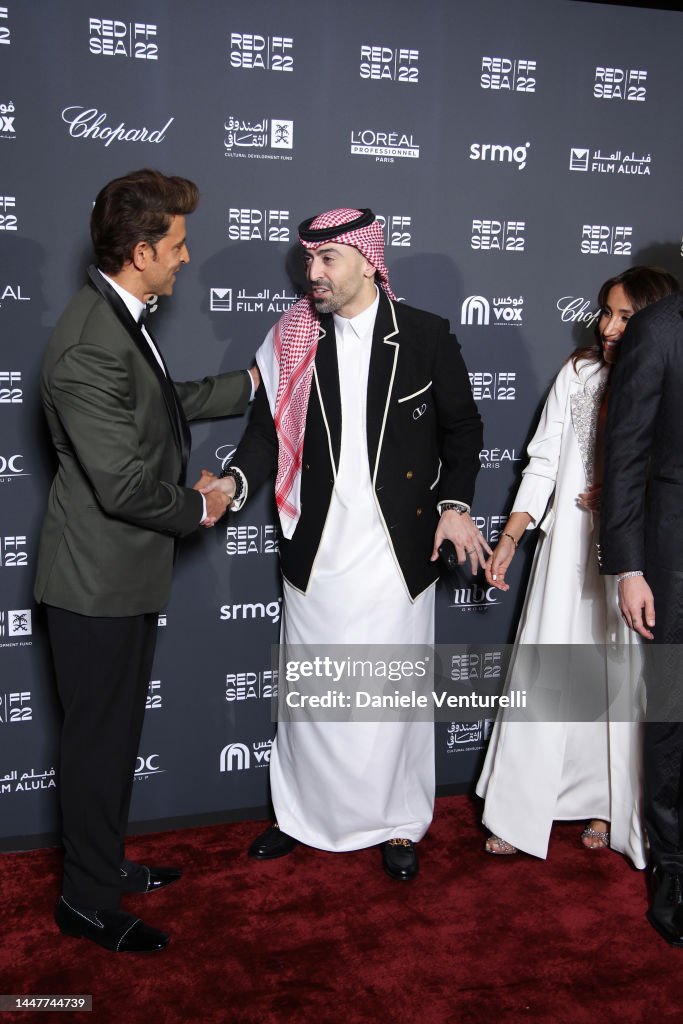 Roshan Rashed Jomana Al Rashed, Hrithik Roshan and CEO of Red Sea International ...