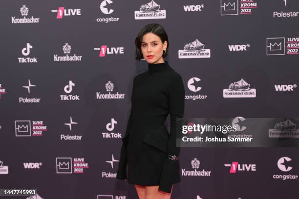 Lena Meyer-Landrut attends 1 Live Krone 2022 at Jahrhunderthalle on December 08, 2022 in Bochum, Germany.