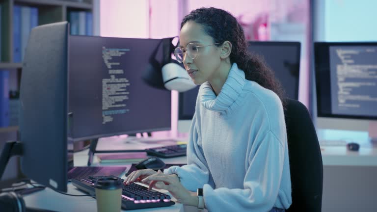 8,660 Female Computer Coding Stock Videos, Footage, & 4K Video Clips ...