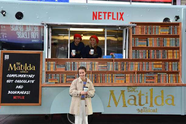 NY: Matilda's Mobile Library Truck Activation - Times Square