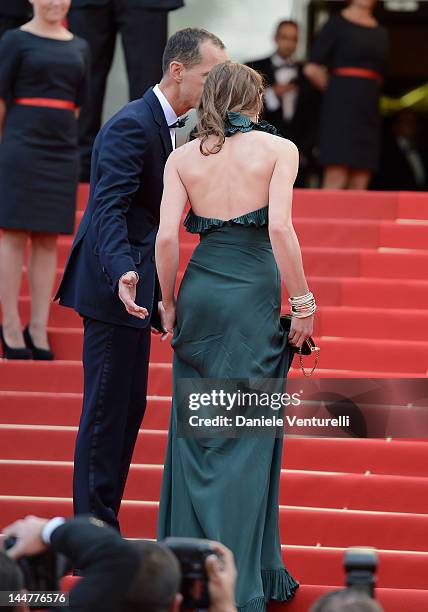 Charlotte Casiraghi attends the Once Upon A Time Premiere during the 65th Annual Cannes Film Festival on May 18, 2012 in Cannes, France.