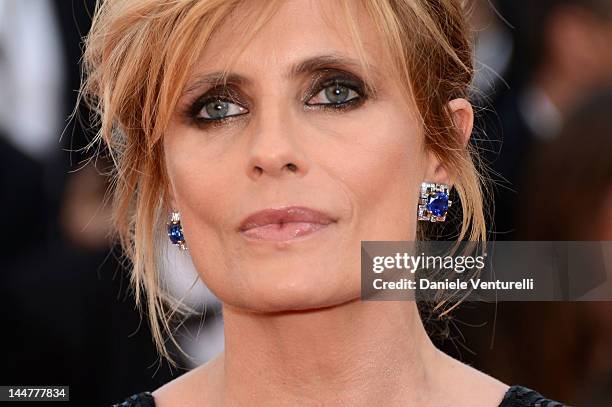 Actress Isabella Ferrari attends the Once Upon A Time Premiere during the 65th Annual Cannes Film Festival on May 18, 2012 in Cannes, France.