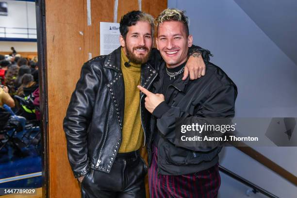 Mau y Ricky attend Latin GRAMMY In The Schools Detroit with Mau y Ricky sponsored by Ford Motor Company Fund at Academy of the Americas on December...