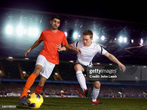 football challenge - dribble soccer ball stock pictures, royalty-free photos & images