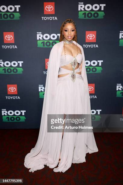 Chloe Bailey attends the 13th Annual Root 100 Gala at The Apollo Theater on December 08, 2022 in New York City.
