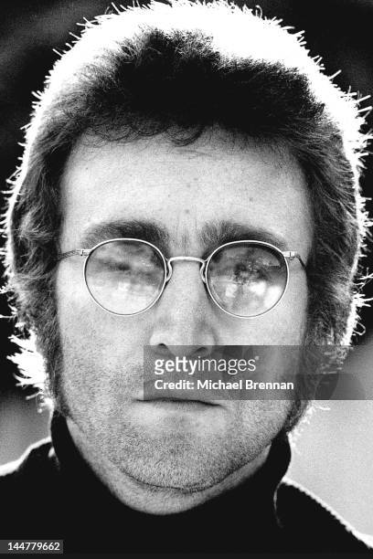 Former Beatle John Lennon in Beverly Hills, California, 1979.