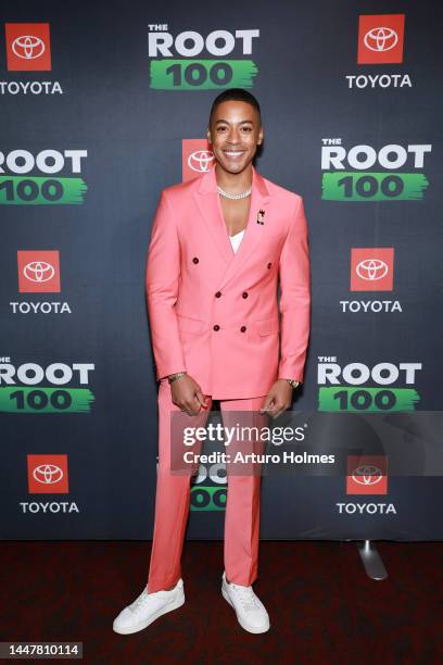 Justiin A. Davis attends the 13th Annual Root 100 Gala at The Apollo Theater on December 08, 2022 in New York City.