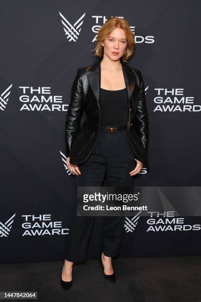 Lea Seydoux attends the 2022 The Game Awards at Microsoft Theater on December 08, 2022 in Los Angeles, California.