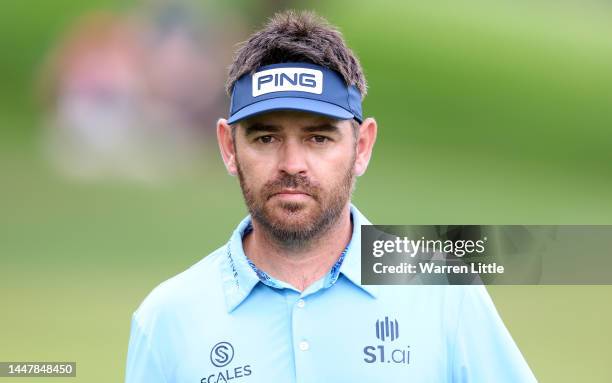 Louis Oosthuizen of South Africa in action on the 13th hole during Day Two of the Alfred Dunhill Championship at Leopard Creek Country Club on...