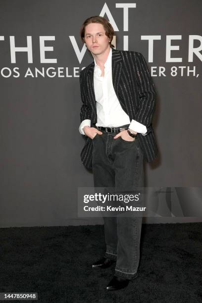 Jack Kilmer attends Celine at The Wiltern on December 08, 2022 in Los Angeles, California.