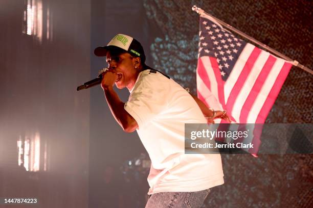 Rocky performs during the Amazon Music Live Concert Series on December 08, 2022 in Los Angeles, California.
