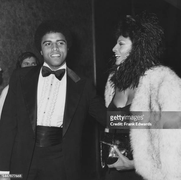 American actor Rodney Grier and his sister, American actress and singer Pam Grier attend the 7th NAACP Image Awards, held at the Hollywood Palladium...