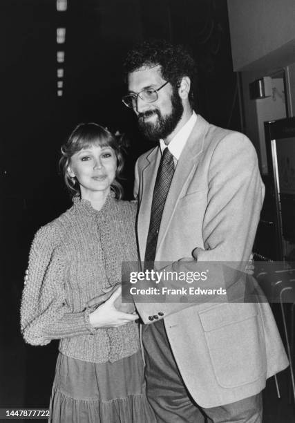 American actress and comedian Shelley Long and her husband, American financial adviser Bruce Tyson, attend the gala reception at NBC Studios in...