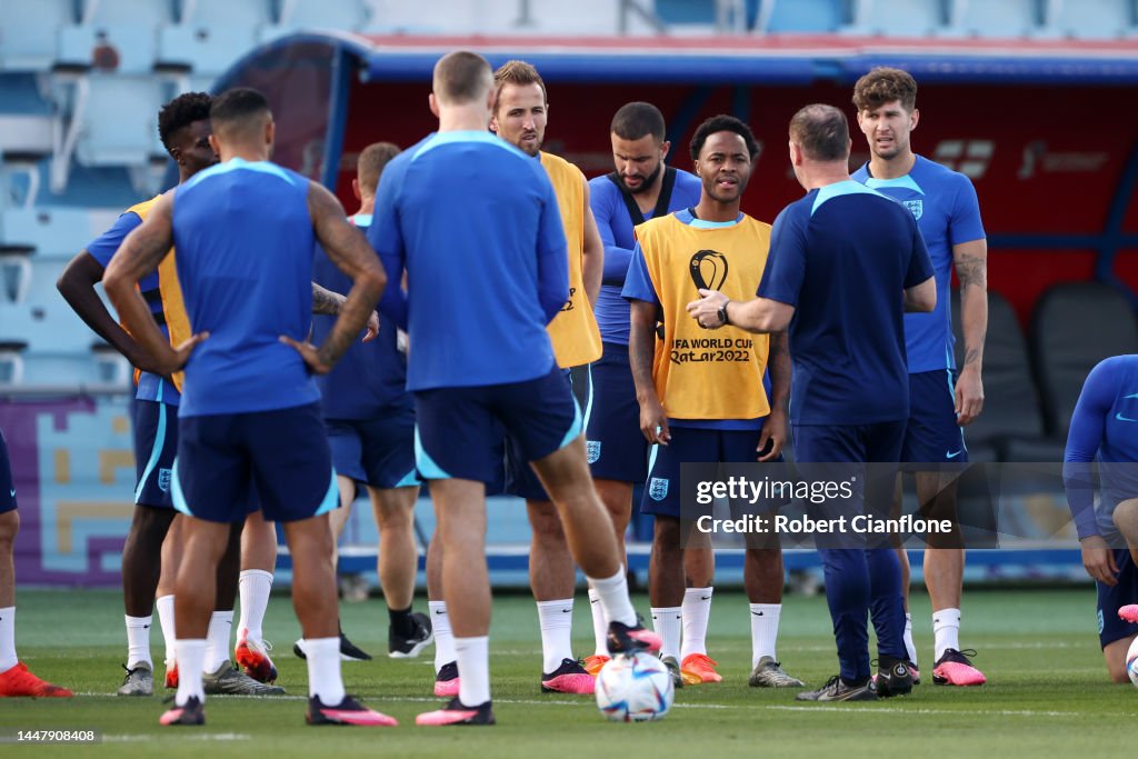 England Training Session - FIFA World Cup Qatar 2022