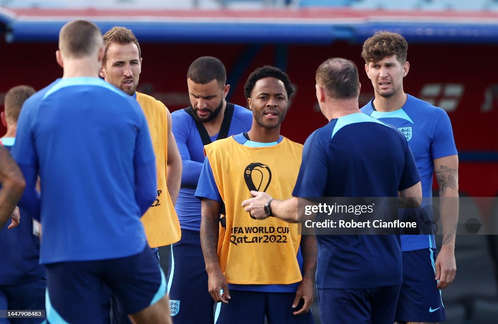 England Training Session - FIFA World Cup Qatar 2022