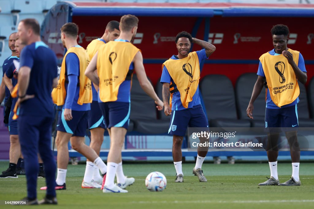 England Training Session - FIFA World Cup Qatar 2022