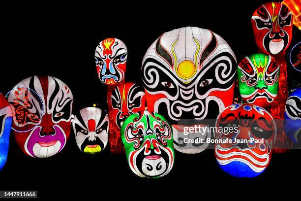 Chinese Mask Color Traditional Chinese Masks
