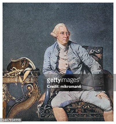 Portrait of George III, King of Great Britain and King of Ireland (4 June 1738 – 29 January 1820)