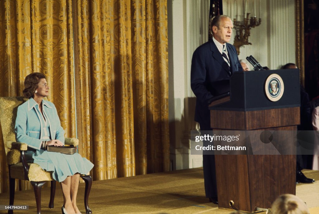 Gerald Ford's Swearing-in Ceremony, 1974