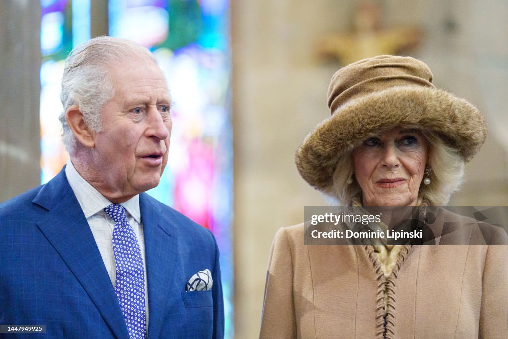 King Charles III And The Queen Consort Visit Wrexham