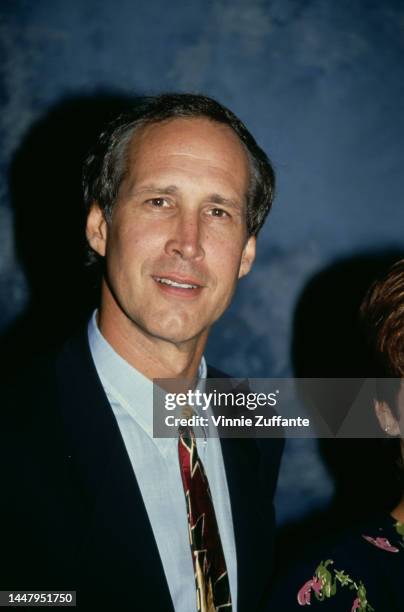 Chevy Chase attends the 1st Annual Environmental Media Awards at Sony Studios in Culver City, California, United States, 30th September 1991.