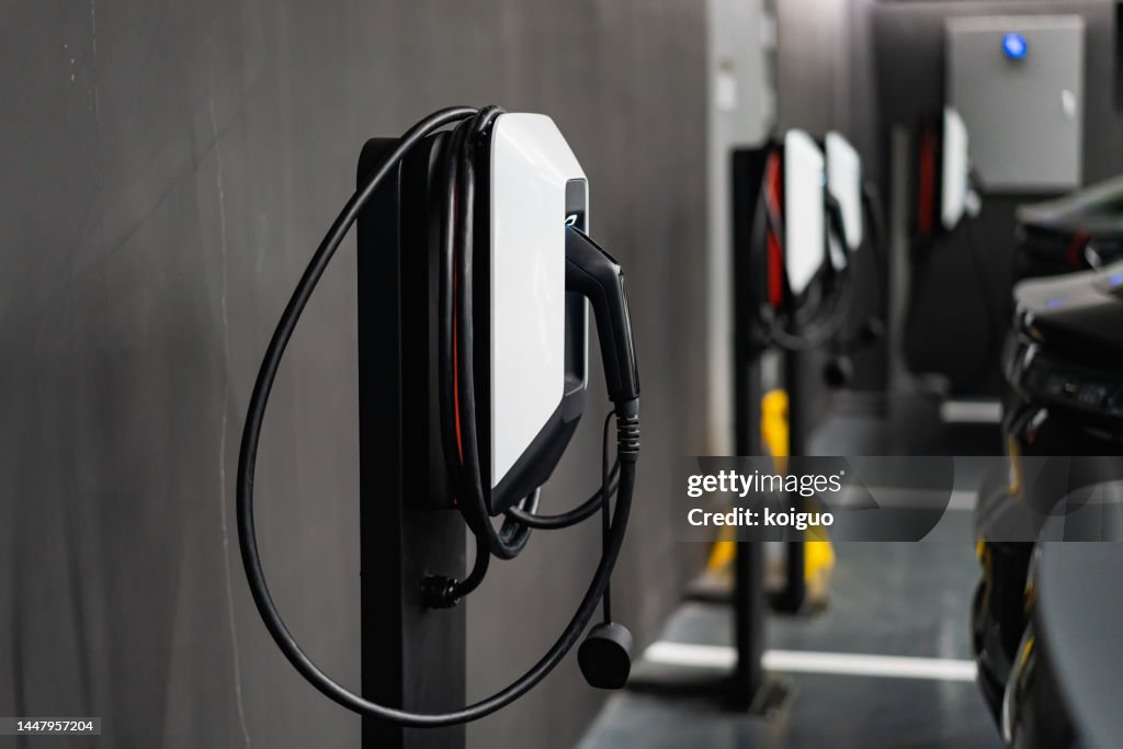 Electric vehicle charging pile