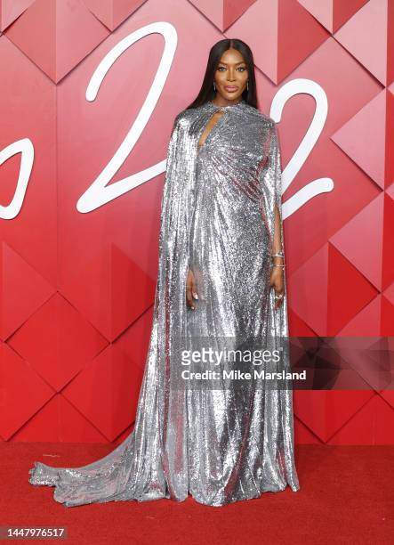 Naomi Campbell attends The Fashion Awards 2022 at the Royal Albert Hall on December 05, 2022 in London, England.
