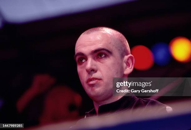 View of British Pop, Rock, & World museum Peter Gabriel performs onstage, during the Dr Pepper Music Festival, in Central Park's Wolman Rink, New...