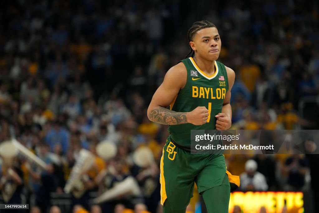 Keyonte George Parents Keyonte George of the Baylor Bears in action against the Marquette ...