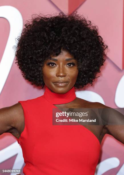 Lorraine Pascale attends The Fashion Awards 2022 at the Royal Albert Hall on December 05, 2022 in London, England.