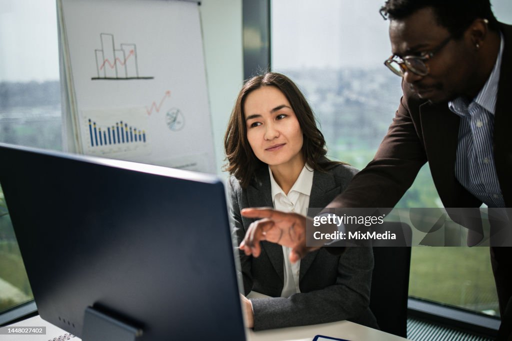 Business people in the office