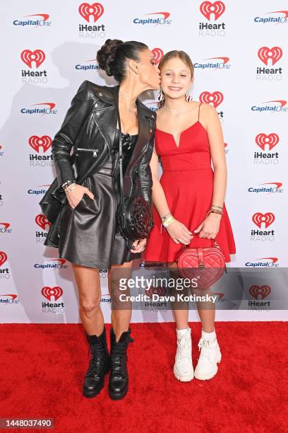 Bethenny Frankel and Bryn Hoppy attend the iHeartRadio Z100’s Jingle Ball 2022 Presented by Capital One at Madison Square Garden on December 9, 2022...