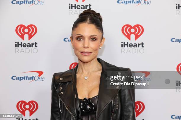 Bethenny Frankel attends the Z100's iHeartRadio Jingle Ball 2022 Press Room at Madison Square Garden on December 09, 2022 in New York City.