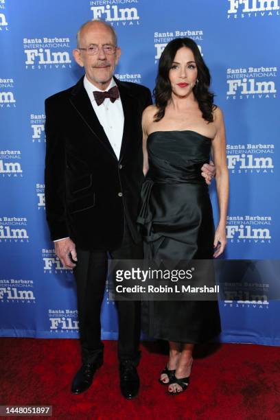 Actor Christopher Loyd and Lisa Loiacono attend the Santa Barbara International Film Festival's 15th Annual Kirk Douglas Award For Excellence In Film...
