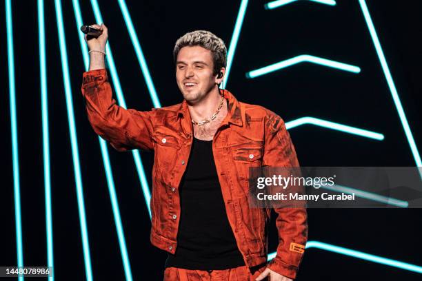 Lauv performs onstage during iHeartRadio's Z100 Jingle Ball 2022 presented by Capital One at Madison Square Garden on December 09, 2022 in New York...