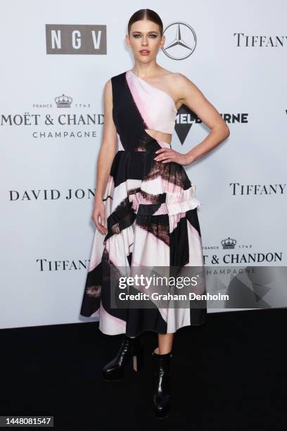 Victoria Lee attends NGV Gala 2022 at the National Gallery of Victoria on December 10, 2022 in Melbourne, Australia.