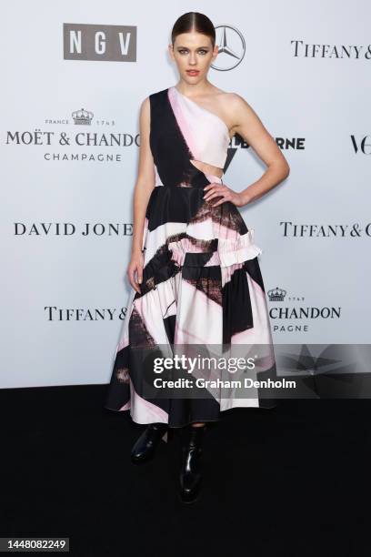 Victoria Lee attends NGV Gala 2022 at the National Gallery of Victoria on December 10, 2022 in Melbourne, Australia.