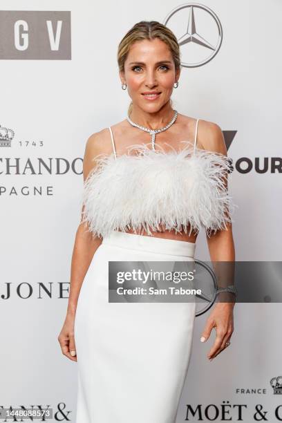 Elsa Pataky wearing Rebecca Vallance from David Jones attends the 2022 NGV Gala at the National Gallery of Victoria on December 10 2022 in Melbourne...