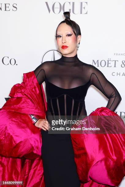 Melissa Leong attends NGV Gala 2022 at the National Gallery of Victoria on December 10, 2022 in Melbourne, Australia.