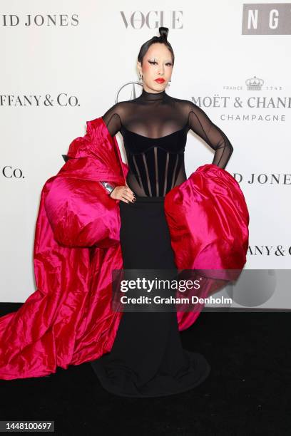 Melissa Leong attends NGV Gala 2022 at the National Gallery of Victoria on December 10, 2022 in Melbourne, Australia.