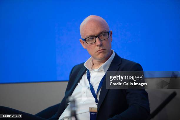 Head of Climate Change at HSBC UK, Tim Lord, during the Climate Investment Summit at the London Stock Exchange on June 28, 2023 in London, United...