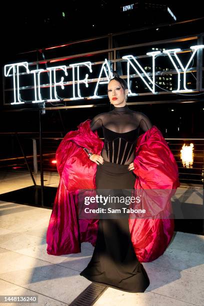 Melissa Leong attends the 2022 NGV Gala at the National Gallery of Victoria on December 10, 2022 in Melbourne, Australia.