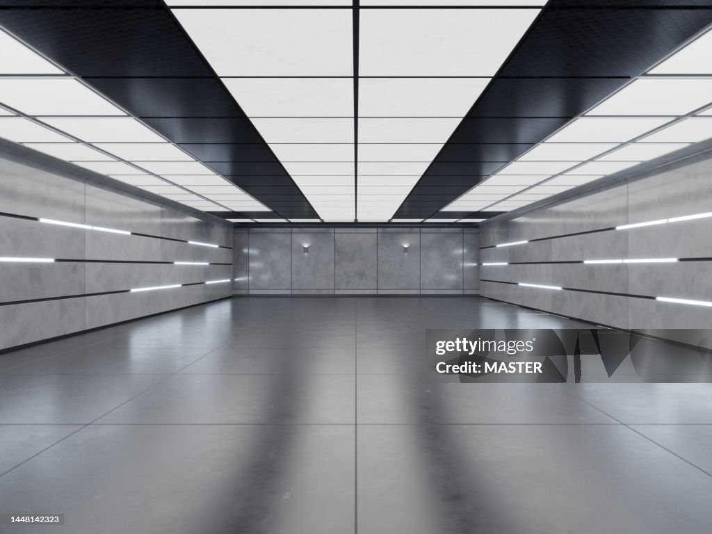Underground cool and modern showroom