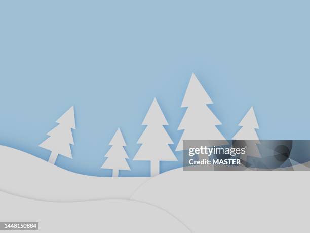 illustration of christmas trees - christmas ivy stock pictures, royalty-free photos & images