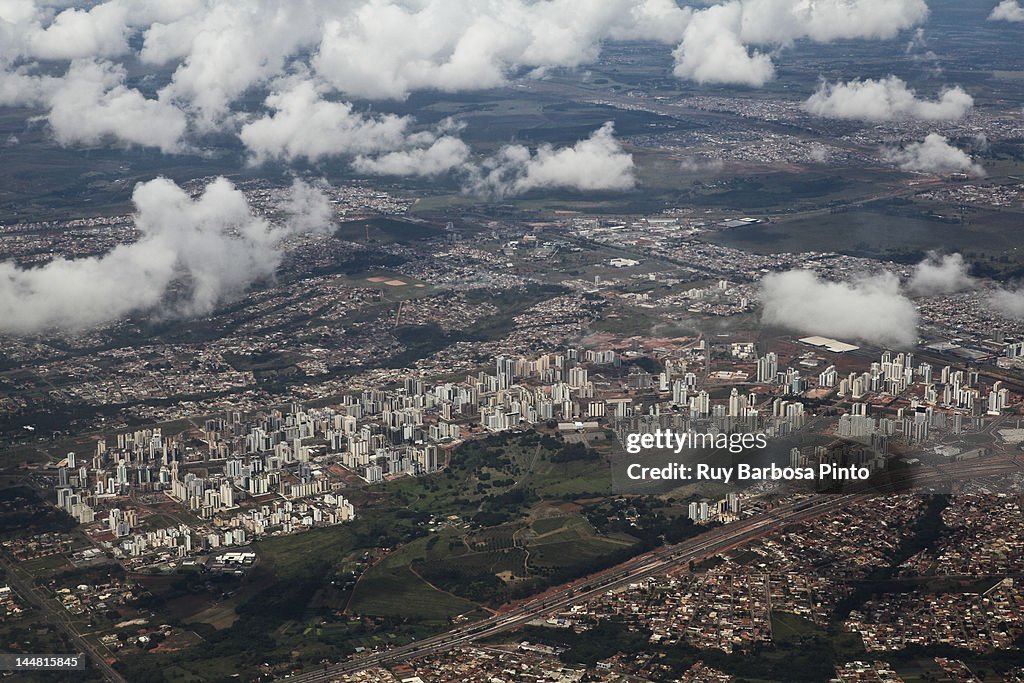 Aerial view of Brasília