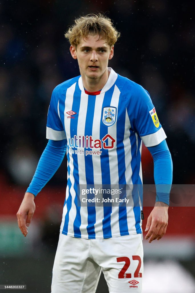 Jack Rudoni Style Jack Rudoni of Huddersfield Town during the Sky Bet Championship ...