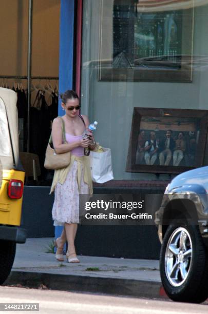 Winona Ryder is seen on September 23, 2004 in Los Angeles, California.