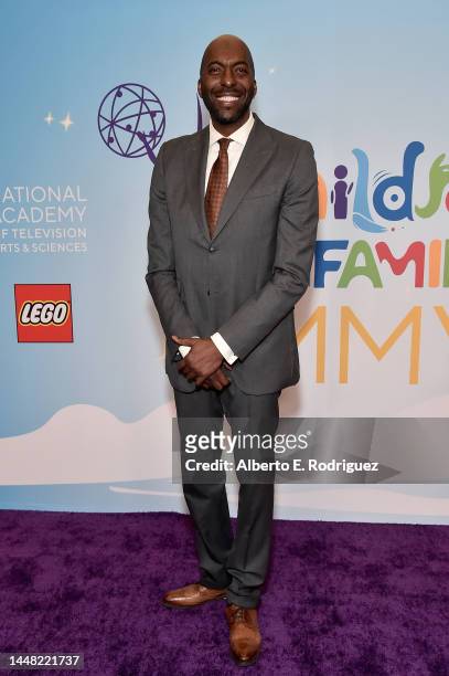 John Salley attends the 2022 Children's & Family Creative Arts Emmys at Wilshire Ebell Theatre on December 10, 2022 in Los Angeles, California.