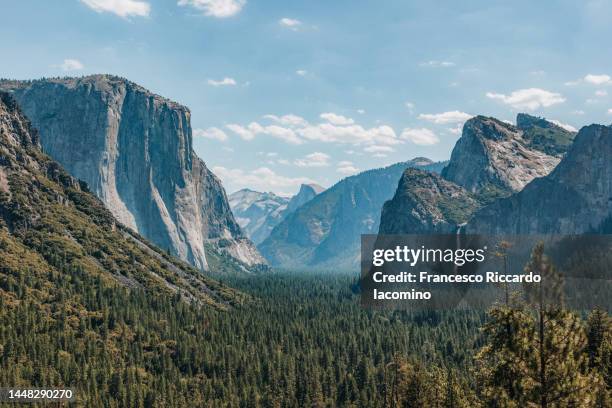 scenic view of yosemite valley, california, usa - francesco riccardo iacomino united states imagens e fotografias de stock