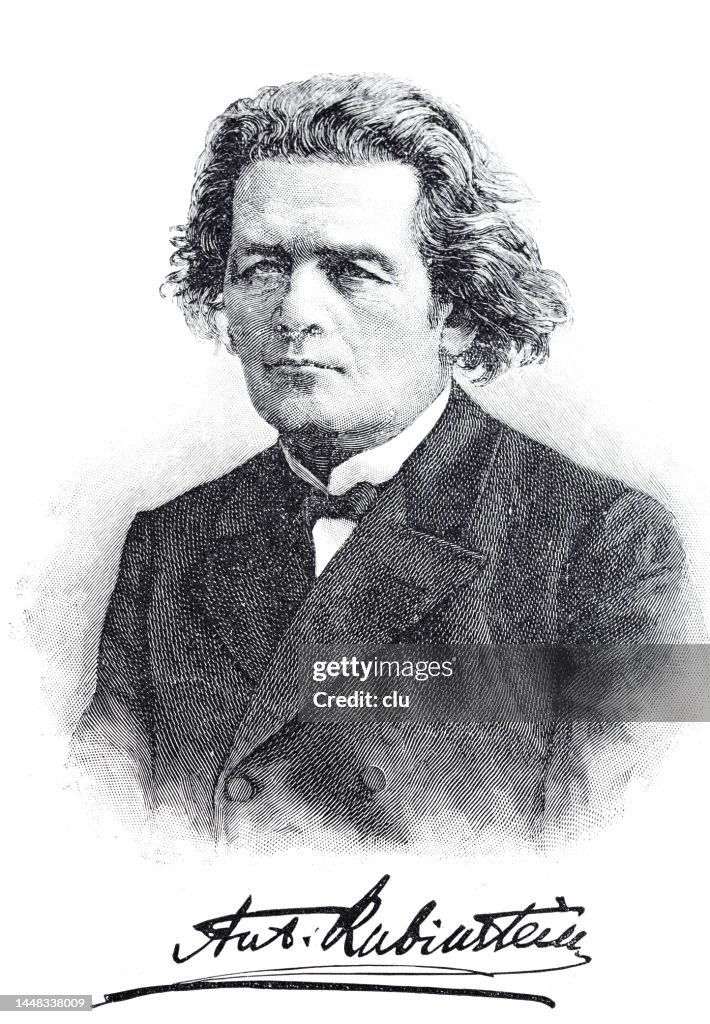 Anton Rubinstein, Russian composer, 1829-1894